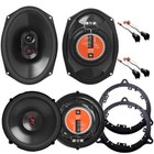 Jbl Stage3 Series Front   Rear Door Speaker Package For 2004-2015 Nissan Titan