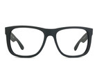 Ray-ban Eyeglasses Frames Rb4165 Justin 622 55 Rubberized Matte Black 54-16-145