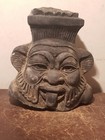 Rare Antique Ancient Egyptian Big Heavy Head God Bes Protector Fight Evil 2480bc