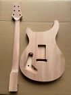 Unfinished Guitar Body Neck Kit Floyd Rose Locking Nut 22 Fret 24 75 Inch Set In