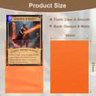 1000ct Mtg Card Sleeves  10 Colors Matte Trading Card Sleeves  Textured Back    