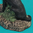      Black Labrador Retriever Miniature   Cold Cast Bronze Lab Sculpture   2 75 