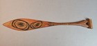 Antique Miniature Northwest Coast Canoe Paddle 16  Haida Or Tlingit