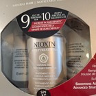 Nioxin 6 Thinning Hair System Starter Kit Set For Medium coarse Scalp Treatment