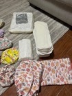 20-22 Cloth Diapers New  Never Worn  Plus Inserts And Wet dry Bag  