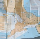1968 Ontario Canada Fishing Regulations And Map