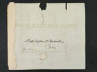 1831 Antique Als Stampless Cover Letter Phila Pa Thos Cope Dr Caspar Pennock