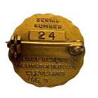 1920s The Lincoln Electric Co Stable Arc Operator Rolled Gold Pin