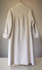 Vintage 1960s Forstmann Wool Ivory Long Coat Union Made M Lazarus 