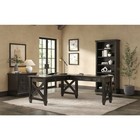 Wood Open Bookcase  Office Shelving  Storage Cabinet  Fully Assembled