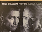 Othello First Preview Window Card - Broadway  Special Edition  Denzel Washington