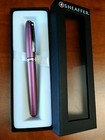 Sheaffer Prelude Rollerball Pen  Brushed Pink With Chrome Trim