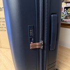 Samsonite Virtuosa Hardside Expandable 21  Carry On Spinner   Navy