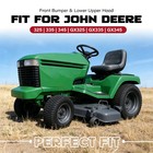 Fits John Deere 325 335 345 Gx255 325 New Front Bumper   Lower Upper Hood Kit