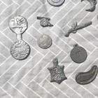 Michilimackinac Fetish Rendezvous Dated Lead Coins Charms Reenactment Pagaent 
