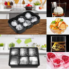 Silicone Big Ice Cubed Maker Large Cube Square Tray Molds Whiskey Ball Cocktails