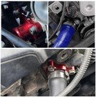 Coolant Hose Flange Fitting Water Hose Fitting Aluminum For Bmw N52 N54 N53