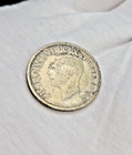 1938 South Africa Silver Shilling George Vi Coin Km  28 80  Silver Low Mintage