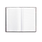 Staples Black Record Book 11-3 4  X 7-1 4  217919
