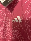 Nwt  60 Adidas Advw0113 Women s Wvn Floral Full Zip Wind Jacket W hood Sz S