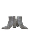 Women s Cailin Rhinestone Wide Width Ankle Boots Silver - A New Day - Free Ship