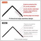 Clear Self-adhesive Wall Corner Protectors-4 Pcs Of Guards   Edge Protector For