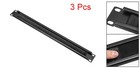 3pcs Brush Cable Manager 1u 19  Horizontal Rack Mount Management Strip Panel