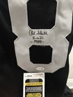 Art Shell Signed Raiders Jersey Inscribed  hof 89  Jsa Coa 8x Pro Bowl Autograph
