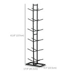 Soozier Ball Storage Rack  Basketball Holder Organizer  12-ball Capacity