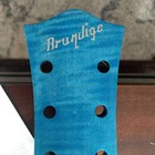 Fibson Style Lettering Headstock Decal  Customize To Your Brand  Metallic Vinyl