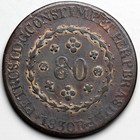 1830-r Brazil 80 Reis