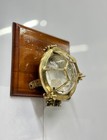 Vintage Ship Salvaged Original Brass Marine Antique Wall Mount Turtle Deck Light