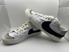 Nike Blazer Jumbo Low Top Athletic Sneakers Lace Up White Black Gray Dq1470