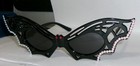 Halloween Bat Batgirl Sunglasses-black-halloween Costume Accessory-novelty-new