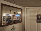  grail  Vintage Pinch Scotch Whiskey Rectangle Mirror  Awesome Find   Only One  