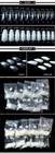 Stiletto coffin oval almond square Abs Full Cover Nail Tips High Quality 500pcs
