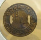 Vintage Birmingham  Al Transit Company Transit Bus Token - Alabama