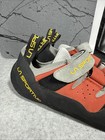 La Sportiva Mantis Climbing Shoe Women   s Sz Eur 46 Us 12 5 Orange Tan Straps