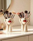 Makeup Brush Holder   Brush Set