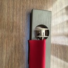 Vintage Beaver Dam Tip Up Soldered  Spool brass Tag