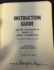  1947 Instructor s Guide On Operation Diesel Model F3 Locomotives General Motors