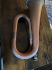 Vintage Copper Brass Military Style Bugle Horn Instrument