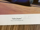 1995 Indy 500 Signed Jacques Villeneuve    st Jacques    Litho 15 400 30x20 5 Rare