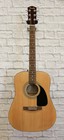 Fender Fa-115 Dreadnought Acoustic Guitar - Natural  missing String  Scratches A