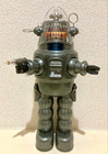 Osaka Tin Toys Robby The Robot Dark Gray Forbidden Planet Tin Toy With Box