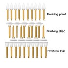 30pcs Dental Fit Enhance Composite Polishing Finishing Finisher Cups points disc