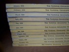 Lot 12 The National Geographic Magazine 1934 Full Year Near Mint Map Coke Cars