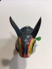 Vintage Japanese Hopping Bunny Tin Metal Wind Up Toy