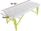 Pack Of 20 Disposable Fitted Massage Table Sheets Bed Covers With Elastic