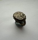 Ancient Roman Or Byzantine Silver Ring       121